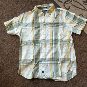 Abercrombie and Fitch button up muscle shirt